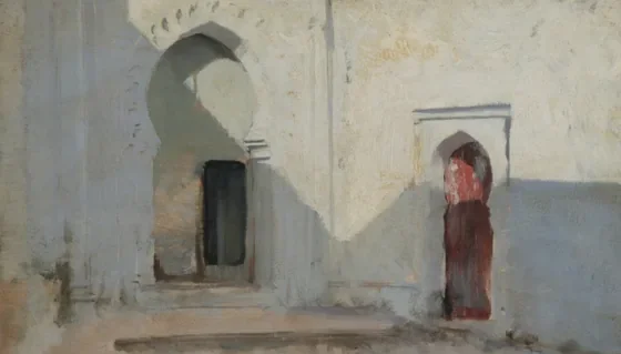 Courtyard, Tetuan, Morocco