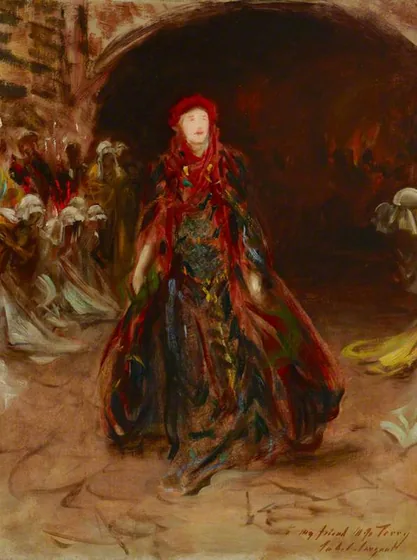 Dame Ellen Terry (1847-1928) as Lady Macbeth in William Shakespeare's 'Macbeth'