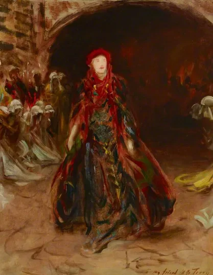 Dame Ellen Terry (1847-1928) as Lady Macbeth in William Shakespeare's 'Macbeth'