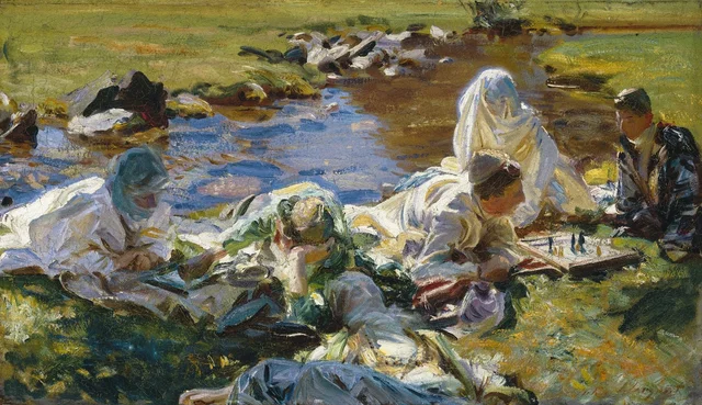 Dolce far niente, John Singer Sargent