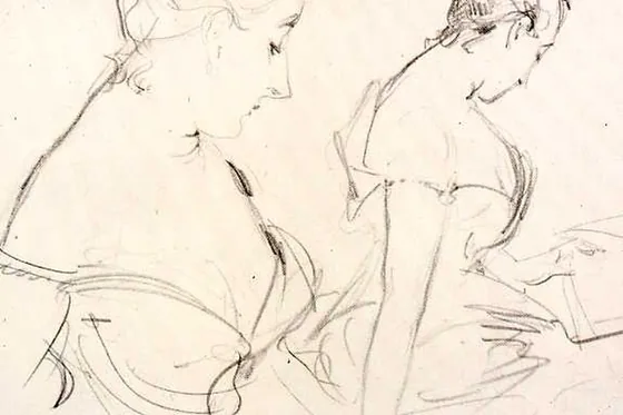 Étude pour Madame X