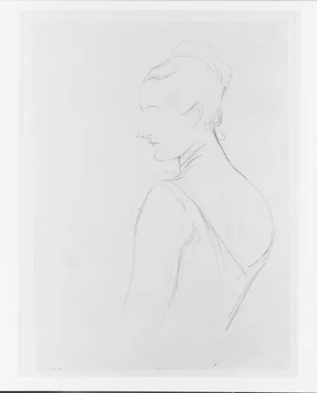 Étude pour Madame X