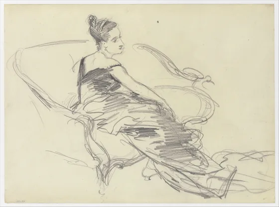 Étude pour Madame X