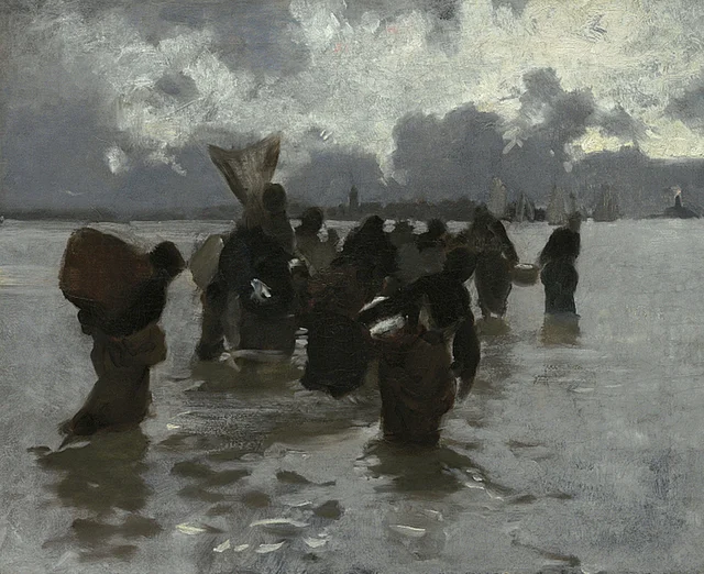 Regreso de las pescadoras
