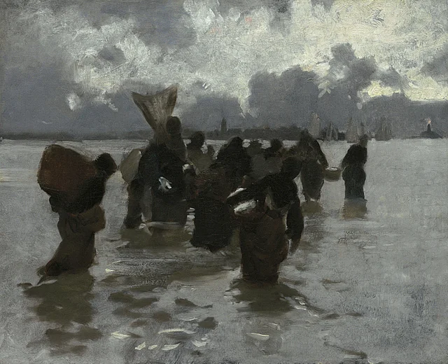 Retour des pêcheuses, John Singer Sargent