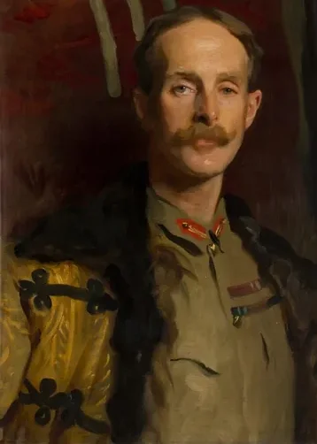 General Sir Ian Standish Monteith Hamilton, 1853 - 1947. Soldier (As Commander of the 3rd Brigade, Tirah Field Force)