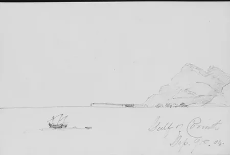 Gulf of Corinth (from Sketchbook)