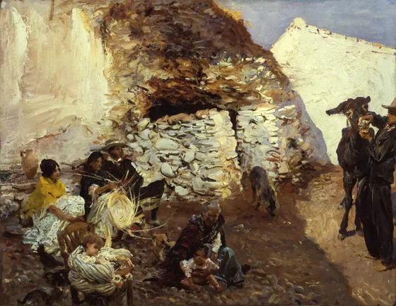 Gypsy Encampment, Granada, Spain