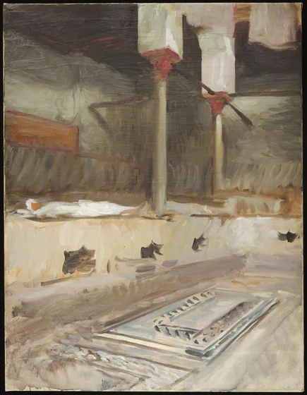 Interior of a Bath House