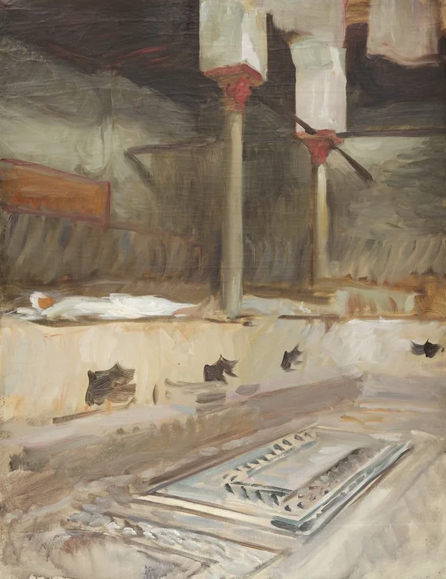 Intérieur d'un établissement de bains, John Singer Sargent