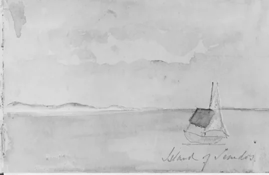 Island of Temdos (?) (from Sketchbook)