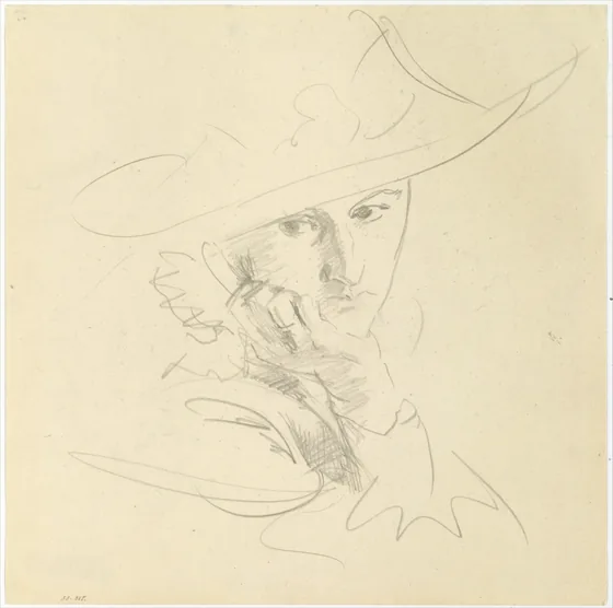 Jane de Glehn, Study for "In the Generalife"