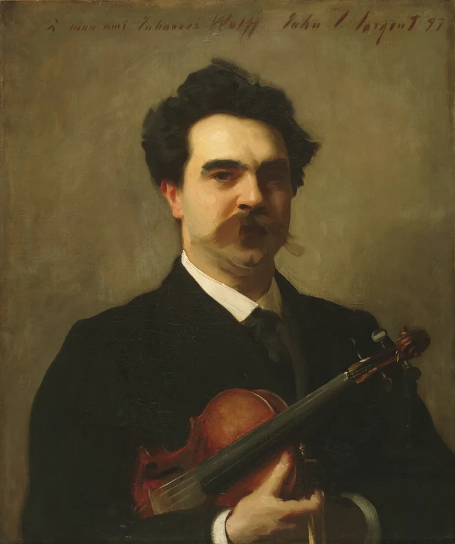 Johannes Wolff (1863-1931), John Singer Sargent