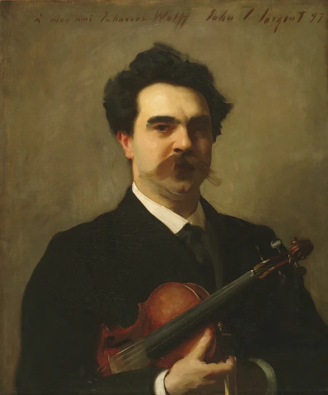 Johannes Wolff (1863-1931), John Singer Sargent