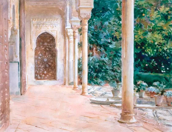 John Singer Sargent - The Loggia