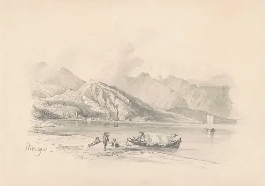 Lake Shore, Menaggio [recto]