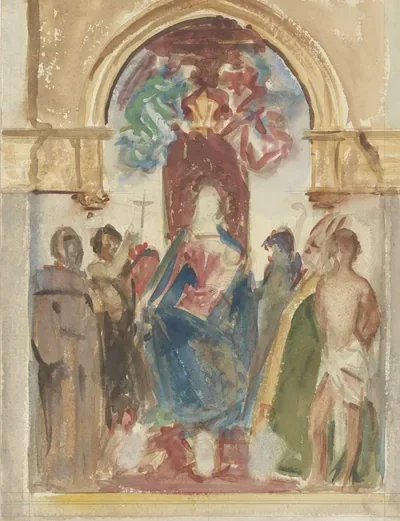 Madonna and Child and Saints