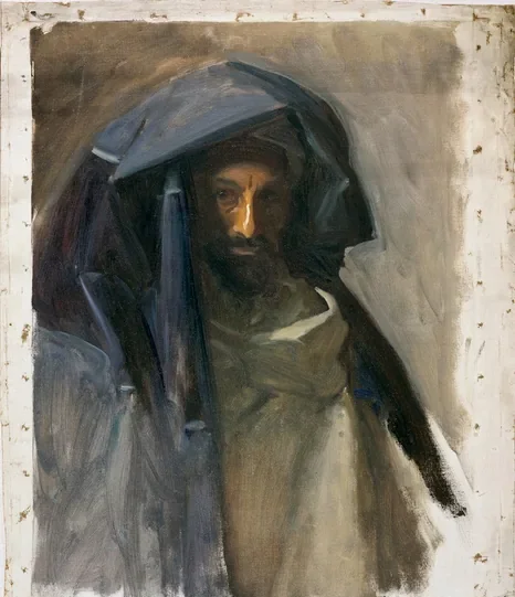 Man in a Blue Mantle