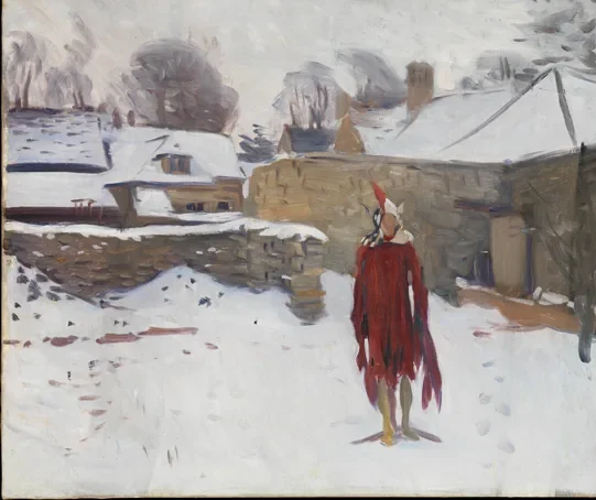 Mannequin in the Snow