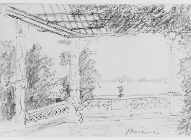 ミラマール、1904年（素描帳より）