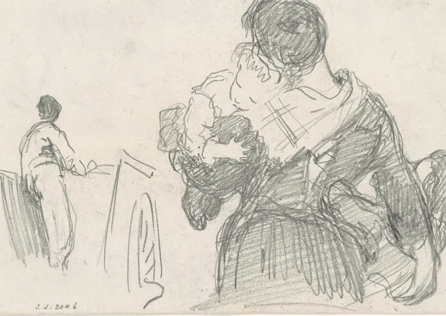 Mère et enfant [recto]