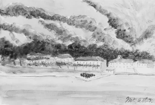 Mount Athos, 1904 (from Sketchbook)
