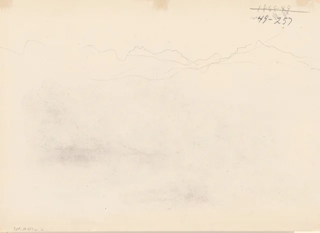 Montagnes [verso]