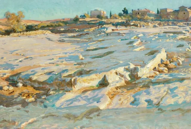 オリーブ山の近く、エルサレム