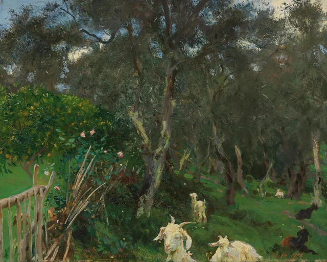Olives in Corfu, John Singer Sargent