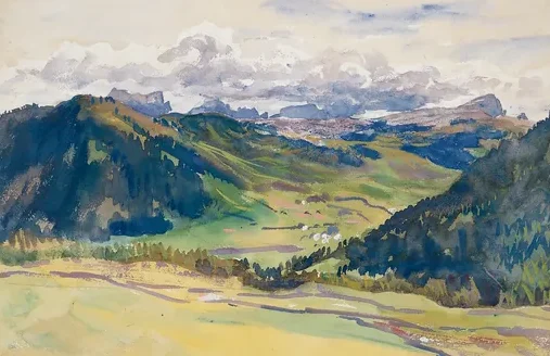 Open Valley, Dolomites
