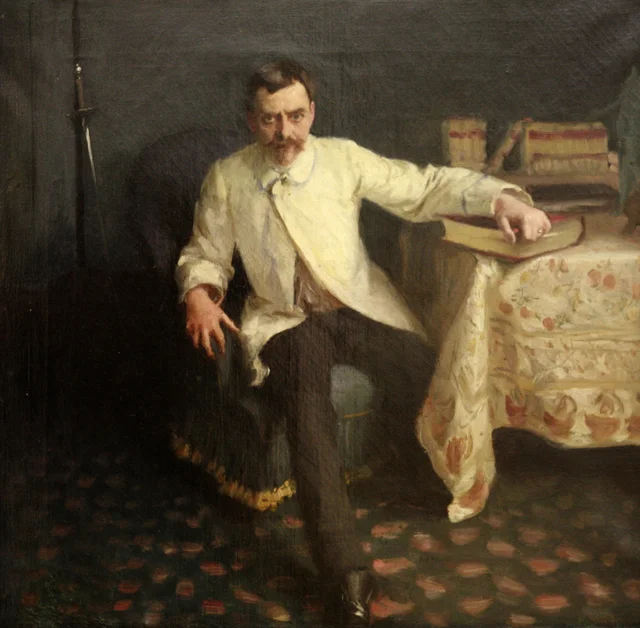 Retrato del maestro de armas Arsène Vigeant