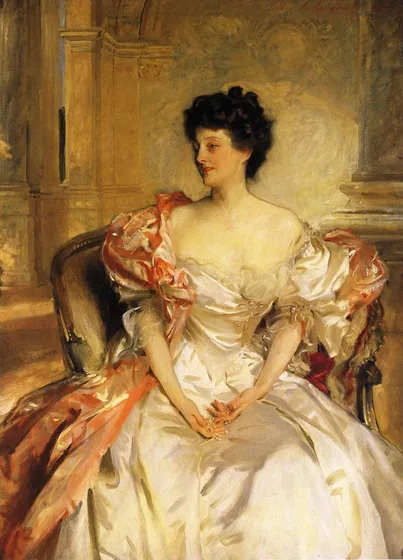 Portrait of Cora Elizabeth Smith Colgate Kennard, briefly countess of Strafford