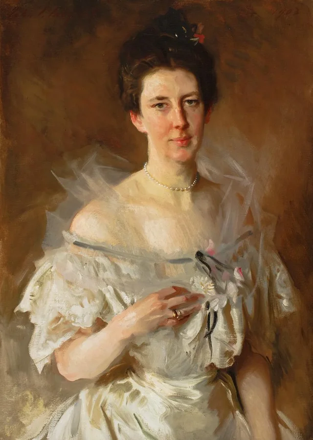 Retrato de Esther Fiske Hammond, Sra. Gardiner Greene Hammond, John Singer Sargent