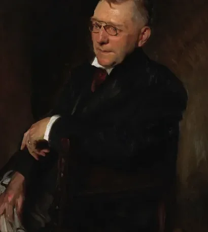 Portrait of James Whitcomb Riley