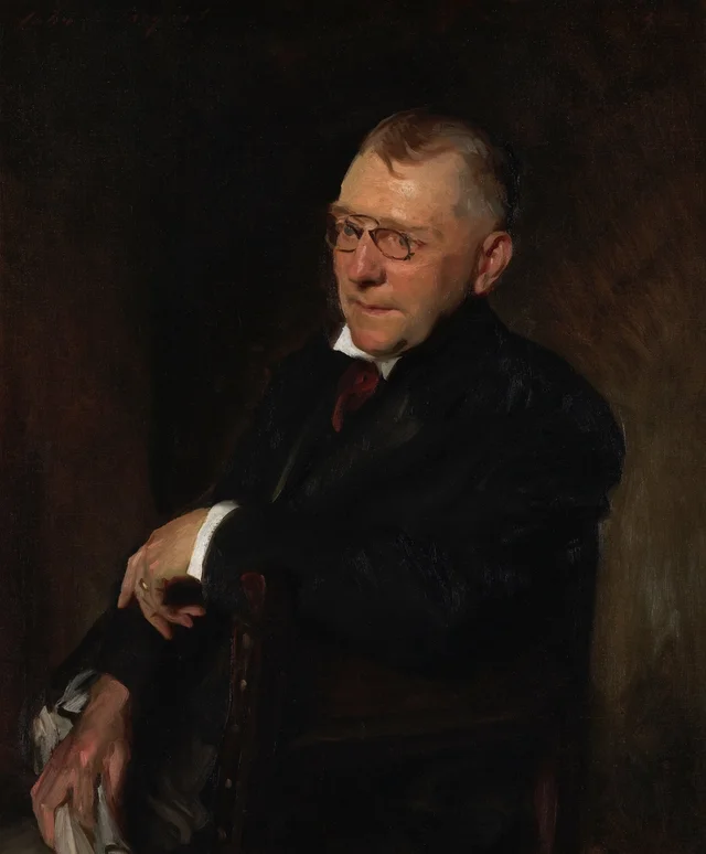 Portrait de James Whitcomb Riley, John Singer Sargent