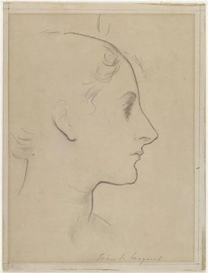 Profile of Madame Gautreau
