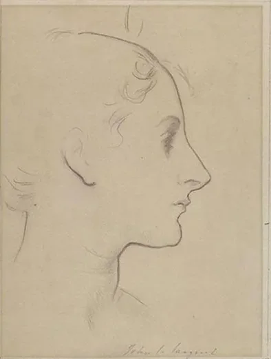 Profile of Madame Gautreau