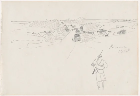 Road at Péronne