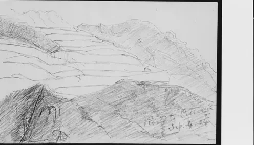 Road to Cattiruje (?) (from Sketchbook)