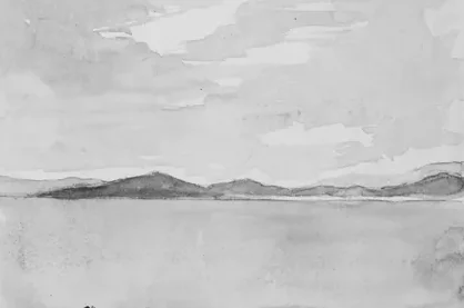 Site of Troy (from Sketchbook)