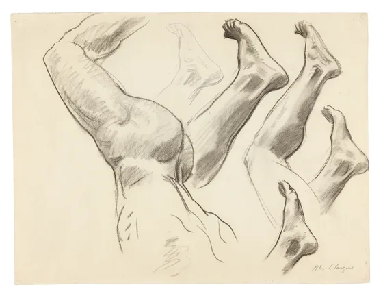 Sketches of Legs and Feet