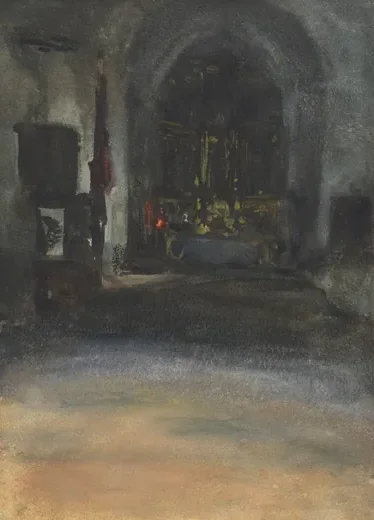 Spanish Church Interior