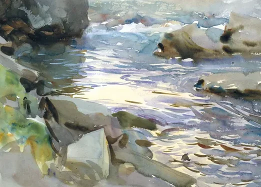 Stream and Rocks