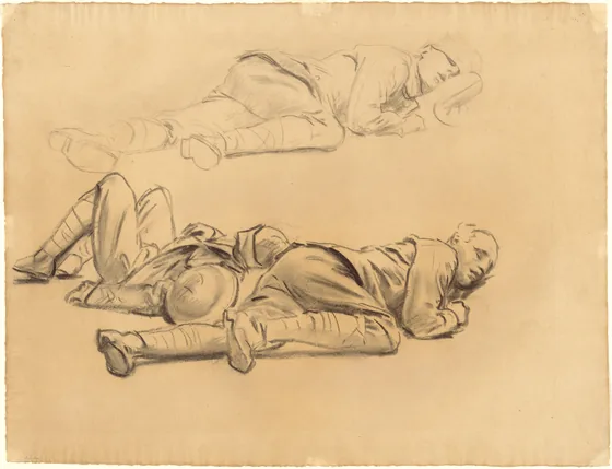 Studies for "Gassed"