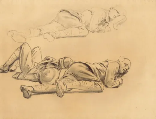 Studies for "Gassed"