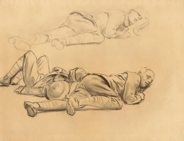 Études pour « Gazés »