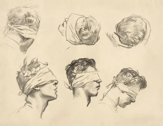Studies for "Gassed"