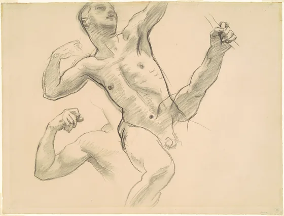 Studies of Achilles for "Chiron and Achilles"