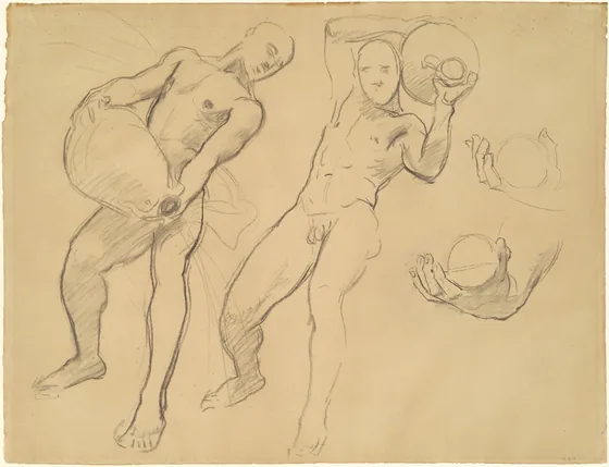 Studies of Notus for "The Winds"