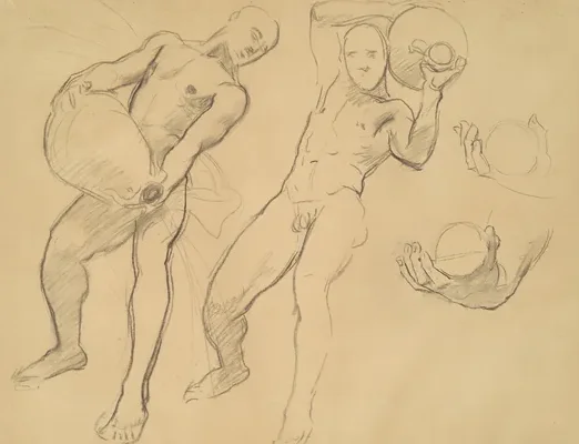 Studies of Notus for "The Winds"